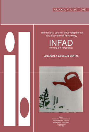 Revista INFAD. Número 1, volumen 2 de 2023