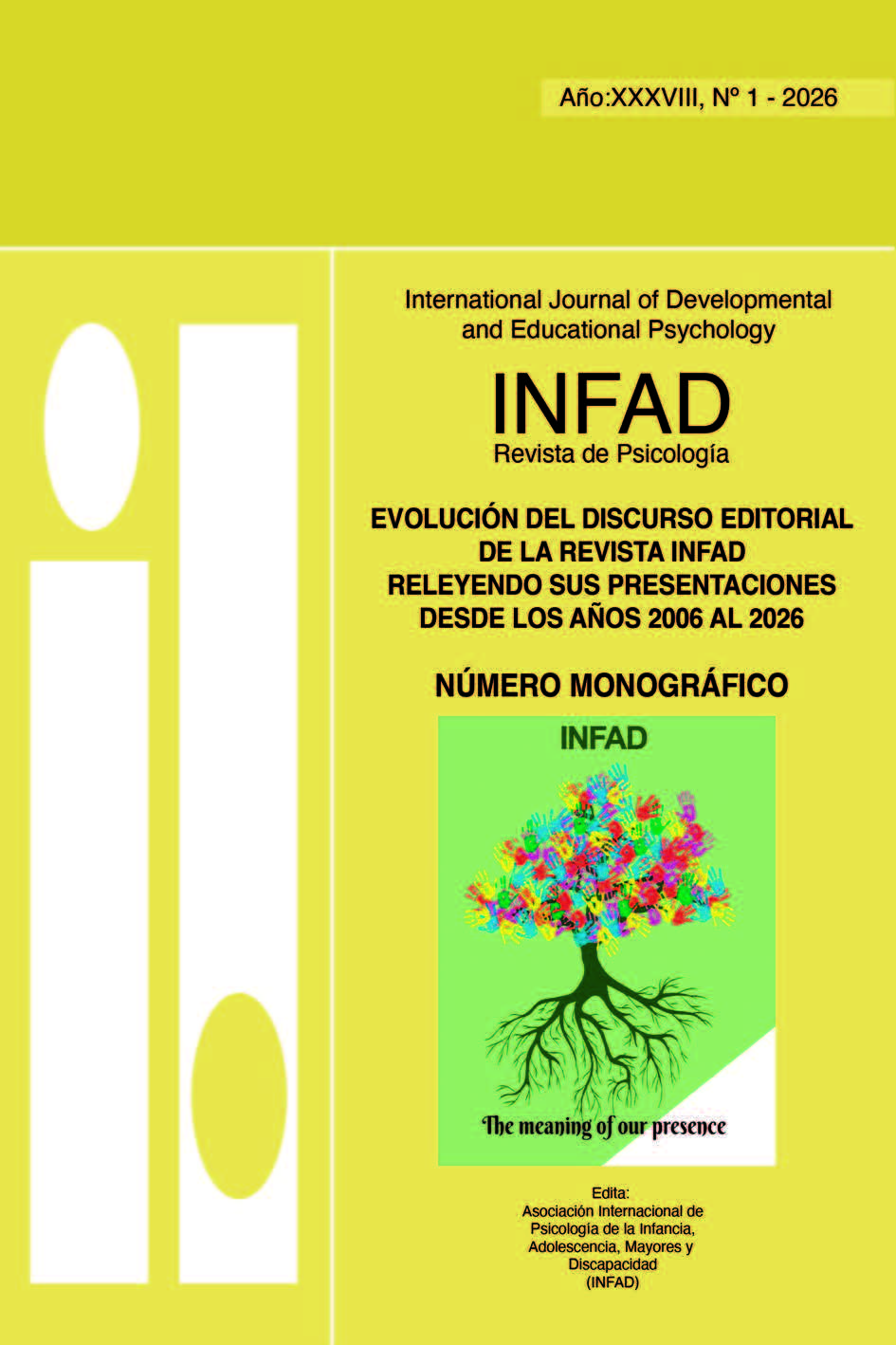 Portada revista monográfica INFAD, 2026