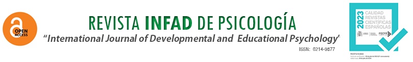 Revista INFAD de Psicología. "International Journal of Developmental and Educational Psicology"